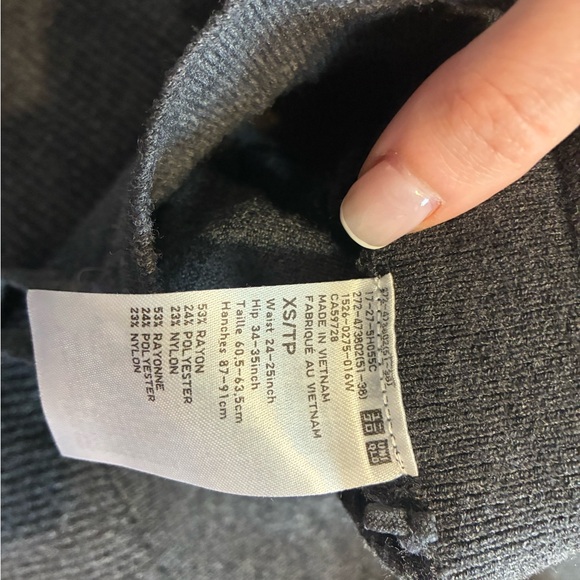 Uniqlo Ribbed Pants - Picture 5 of 7